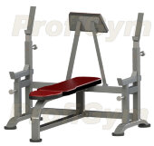 Скамья с упорами и упором для партнера усиленная ProfiGym 2СК-0050-H