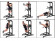 Турник, брусья VictoryFit VF-T55 Турник, брусья VictoryFit VF-T55