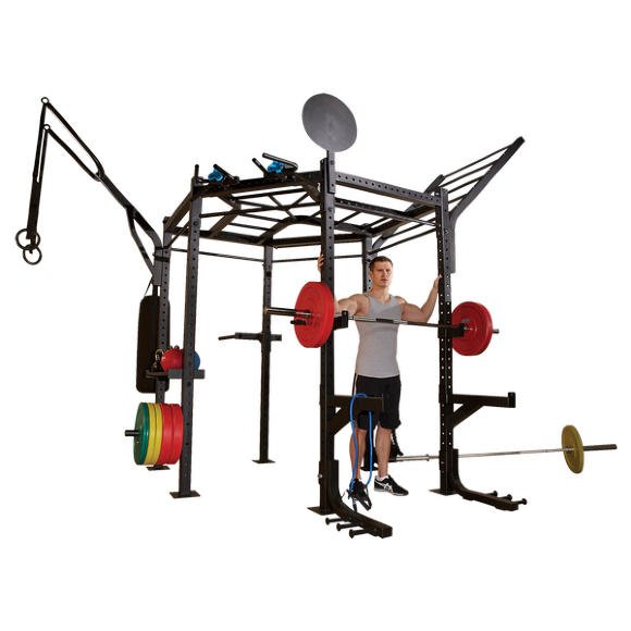 Гексагональная рама для кросс-тренинга Body Solid CLUB FULL PACKAGE Гексагональная рама для кросс-тренинга Body Solid CLUB FULL PACKAGE