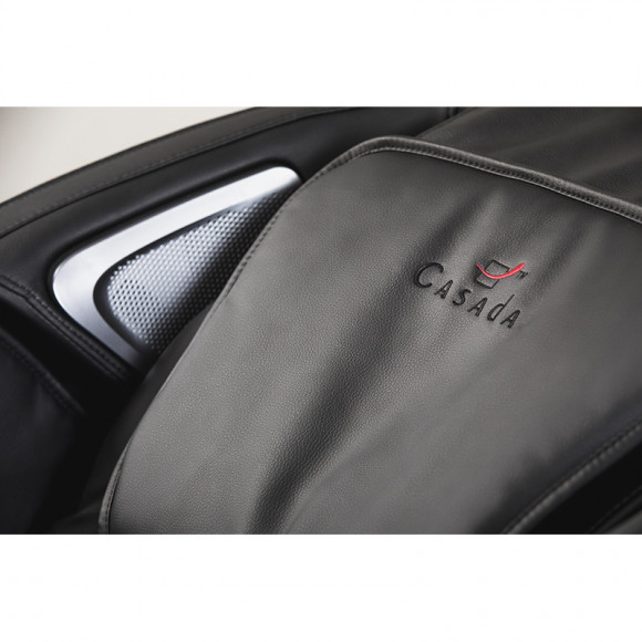 Массажное кресло Casada AlphaSonic 2 Grey Black