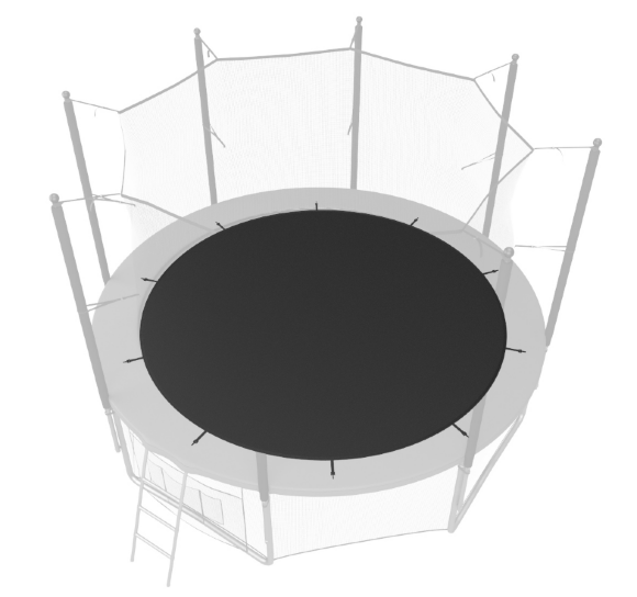 Чехол для батута Unix line 8 ft Чехол для батута Unix line 8 ft