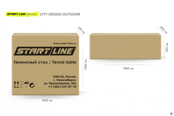 Теннисный стол Start Line City DESIGN